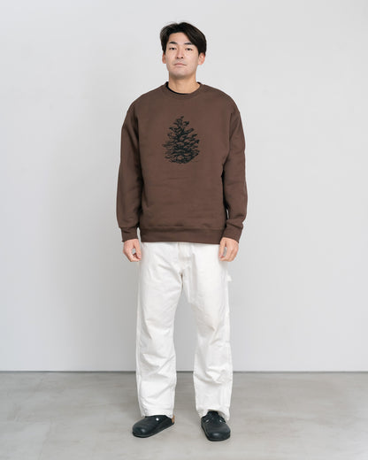 Pinecorn Sweatshirt / BROWN