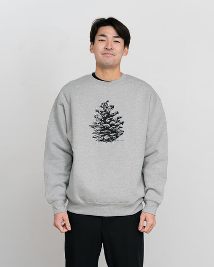 Pinecorn Sweatshirt / HEATHER GRAY