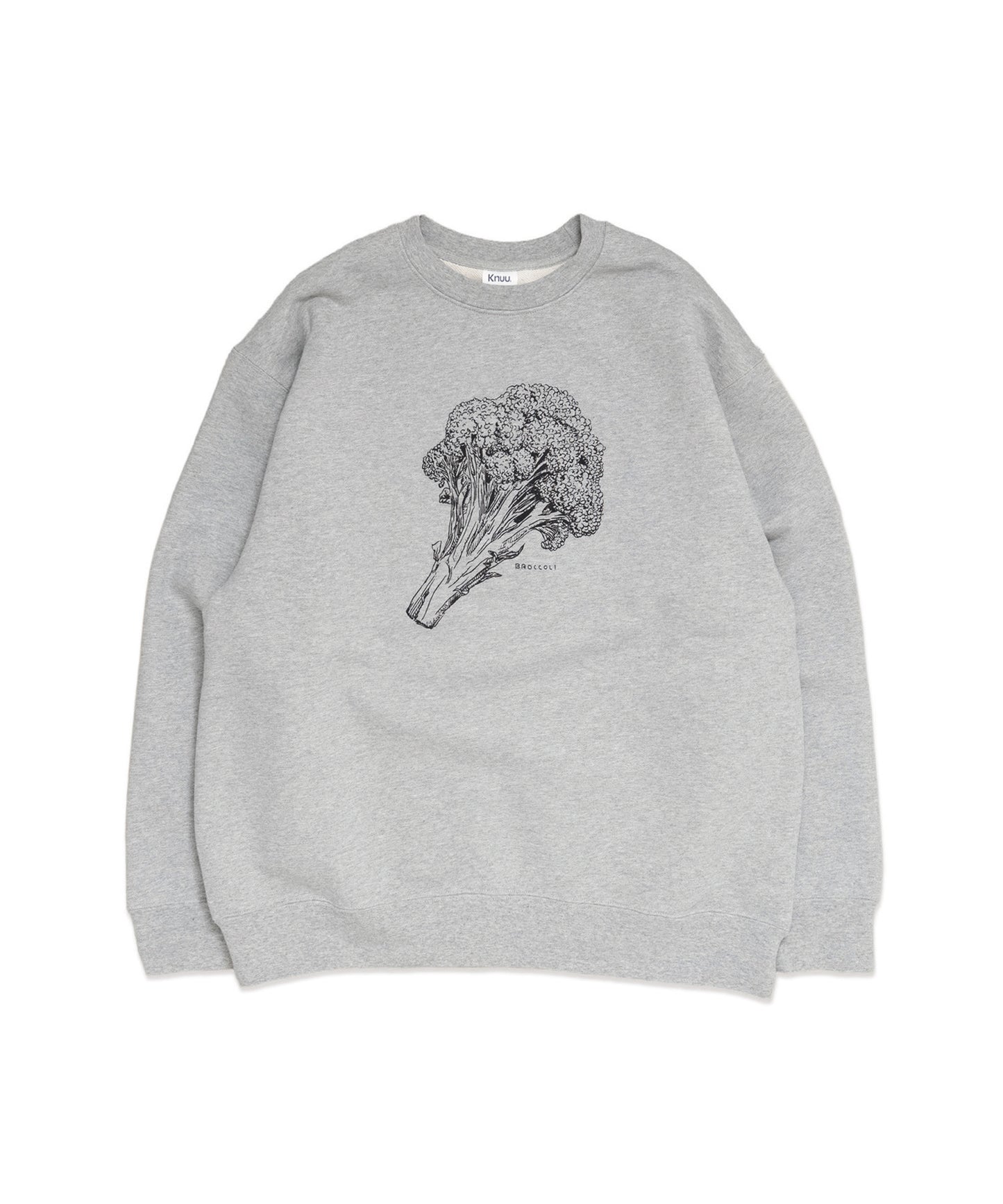 Broccoli Sweatshirt / HEATHER GRAY