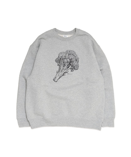 Broccoli Sweatshirt / HEATHER GRAY
