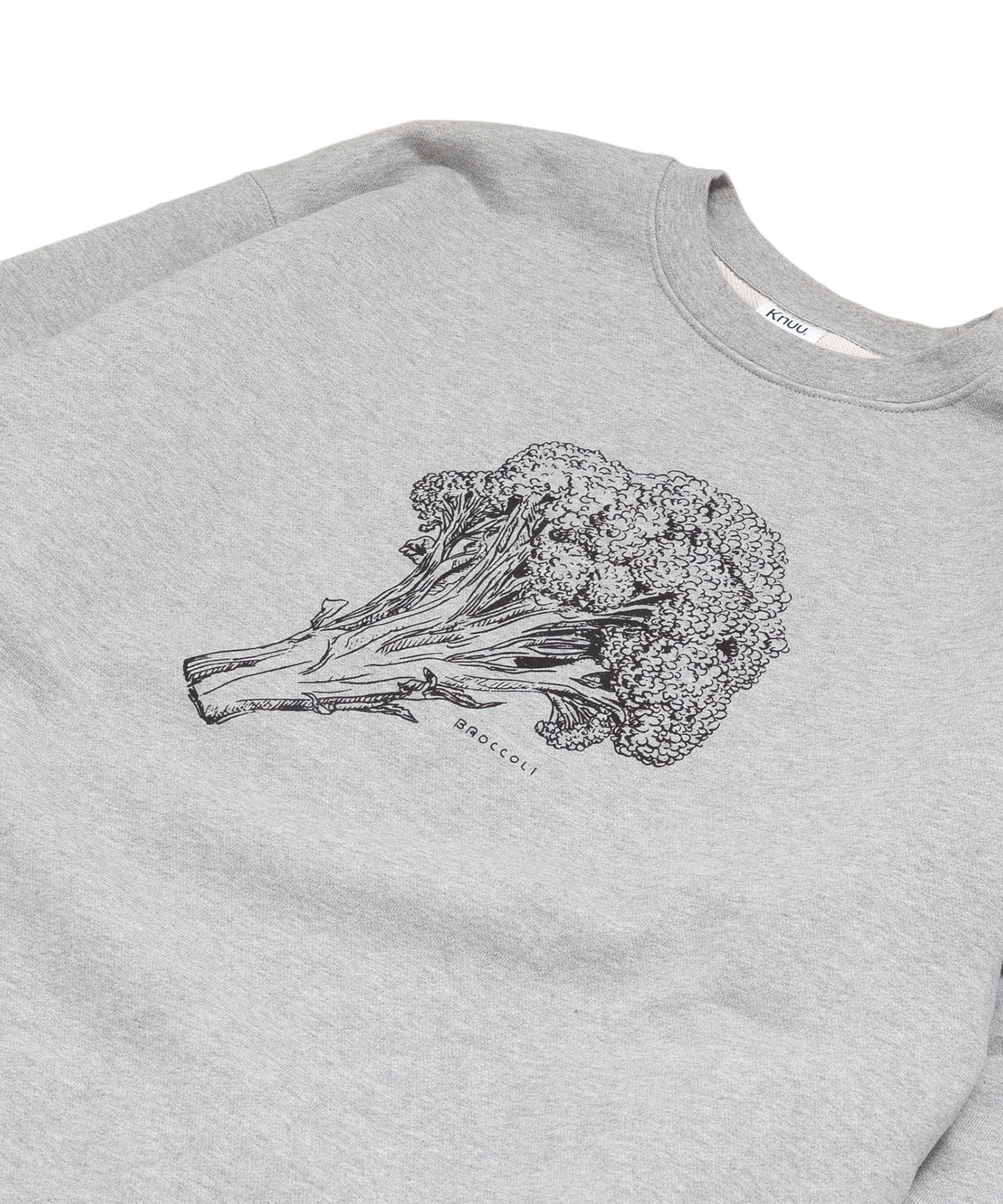 Broccoli Sweatshirt / HEATHER GRAY