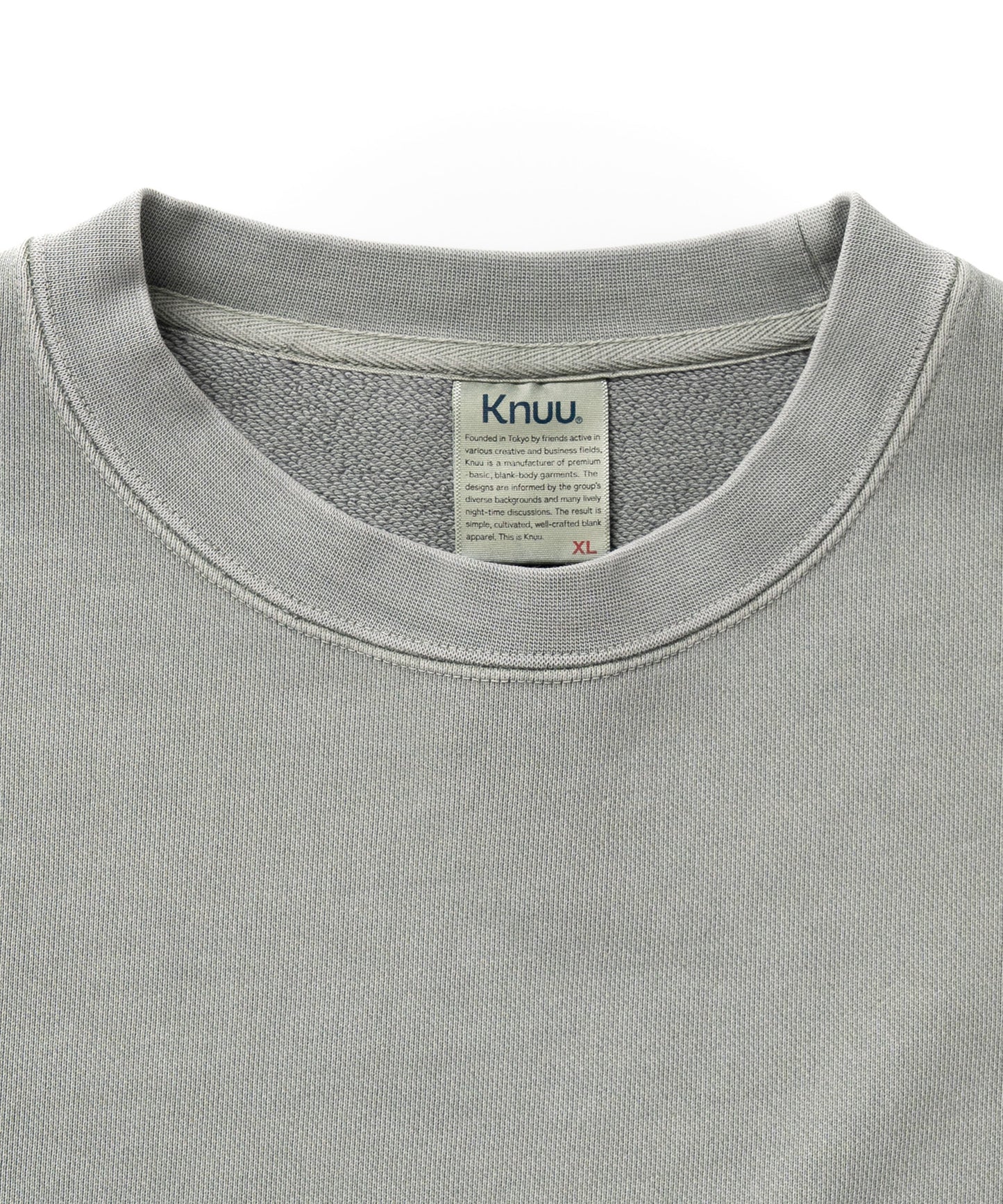 Heavy Pigment Dye Sweatshirt / SAGE GREEN