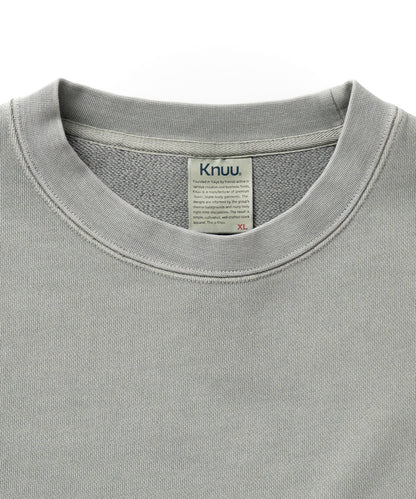 Heavy Pigment Dye Sweatshirt / SAGE GREEN