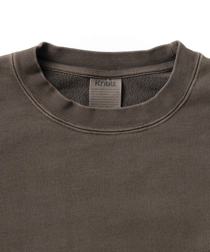 Heavy Pigment Dye Sweatshirt / BROWN