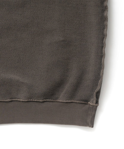 Heavy Pigment Dye Sweatshirt / BROWN