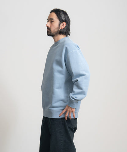 Heavy Pigment Dye Sweatshirt / LIGHT BLUE