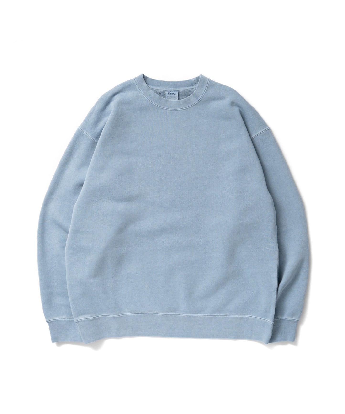 Heavy Pigment Dye Sweatshirt / LIGHT BLUE