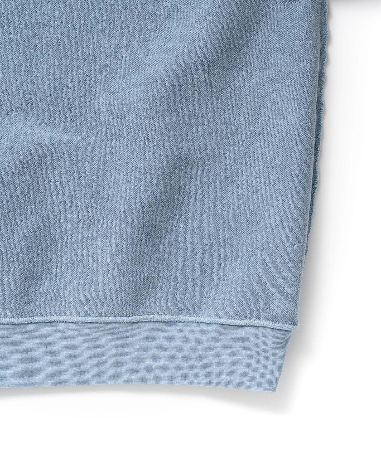 Heavy Pigment Dye Sweatshirt / LIGHT BLUE