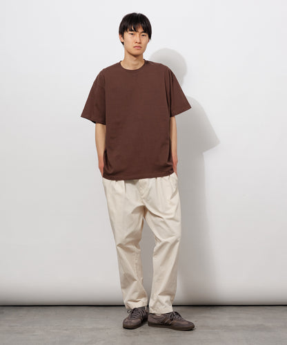 Heavy Crewneck T-Shirt / BROWN