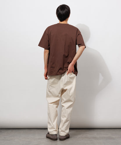 Heavy Crewneck T-Shirt / BROWN