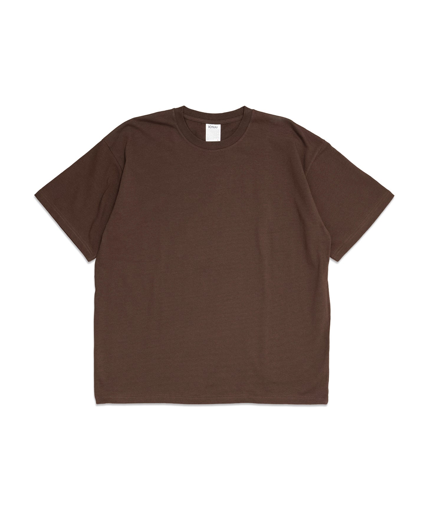Heavy Crewneck T-Shirt / BROWN
