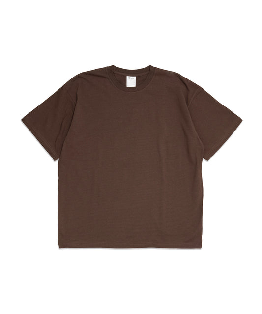Heavy Crewneck T-Shirt / BROWN