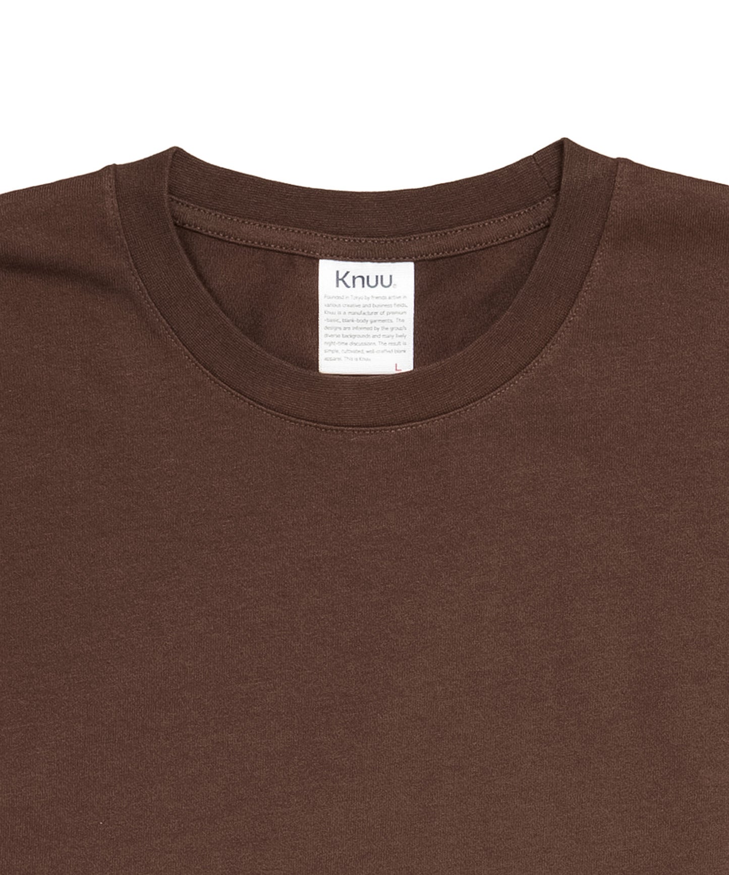 Heavy Crewneck T-Shirt / BROWN