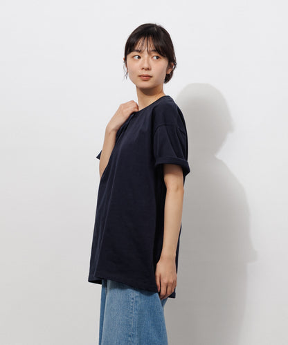 Heavy Crewneck T-Shirt / DARK NAVY