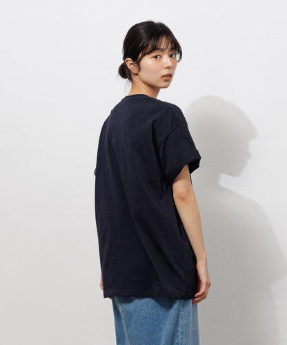 Heavy Crewneck T-Shirt / DARK NAVY