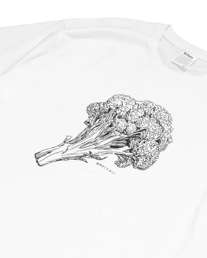 Broccoli T-Shirt / WHITE