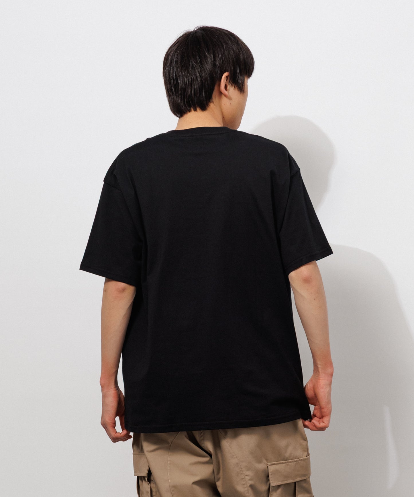 Basic Crewneck T-Shirt / BLACK