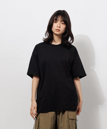 Basic Crewneck T-Shirt / BLACK