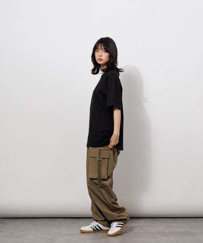 Basic Crewneck T-Shirt / BLACK