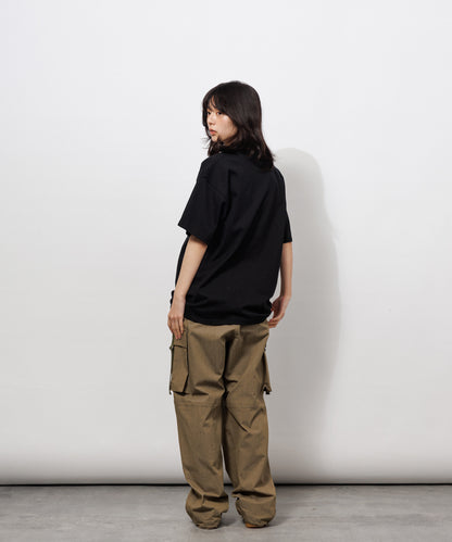 Basic Crewneck T-Shirt / BLACK