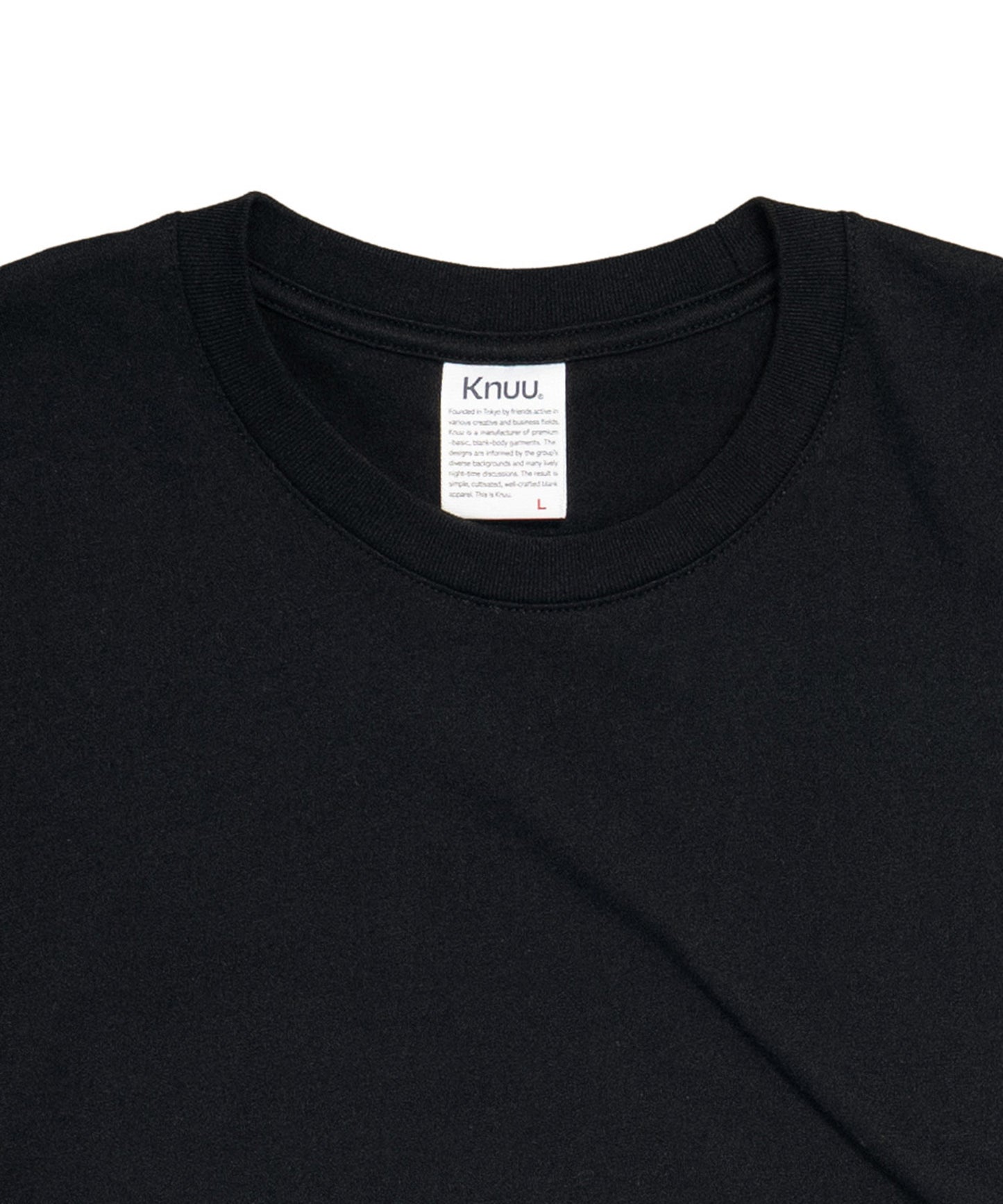 Basic Crewneck T-Shirt / BLACK