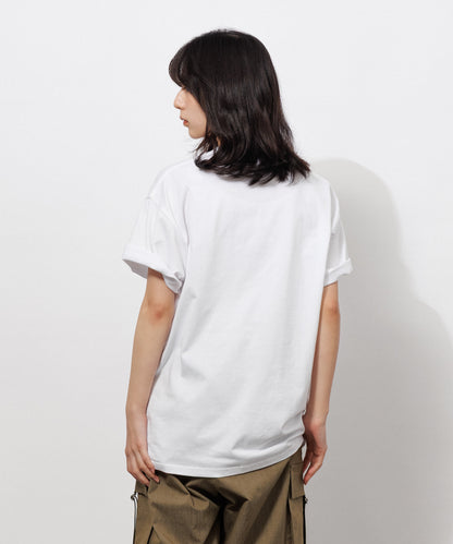 Basic Crewneck T-Shirt / WHITE