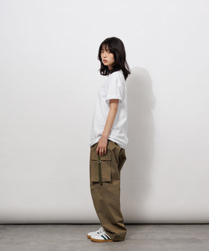 Basic Crewneck T-Shirt / WHITE