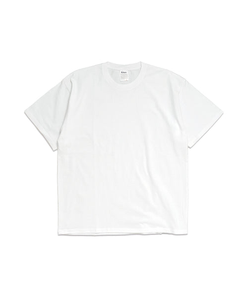 Basic Crewneck T-Shirt / WHITE - WHITE