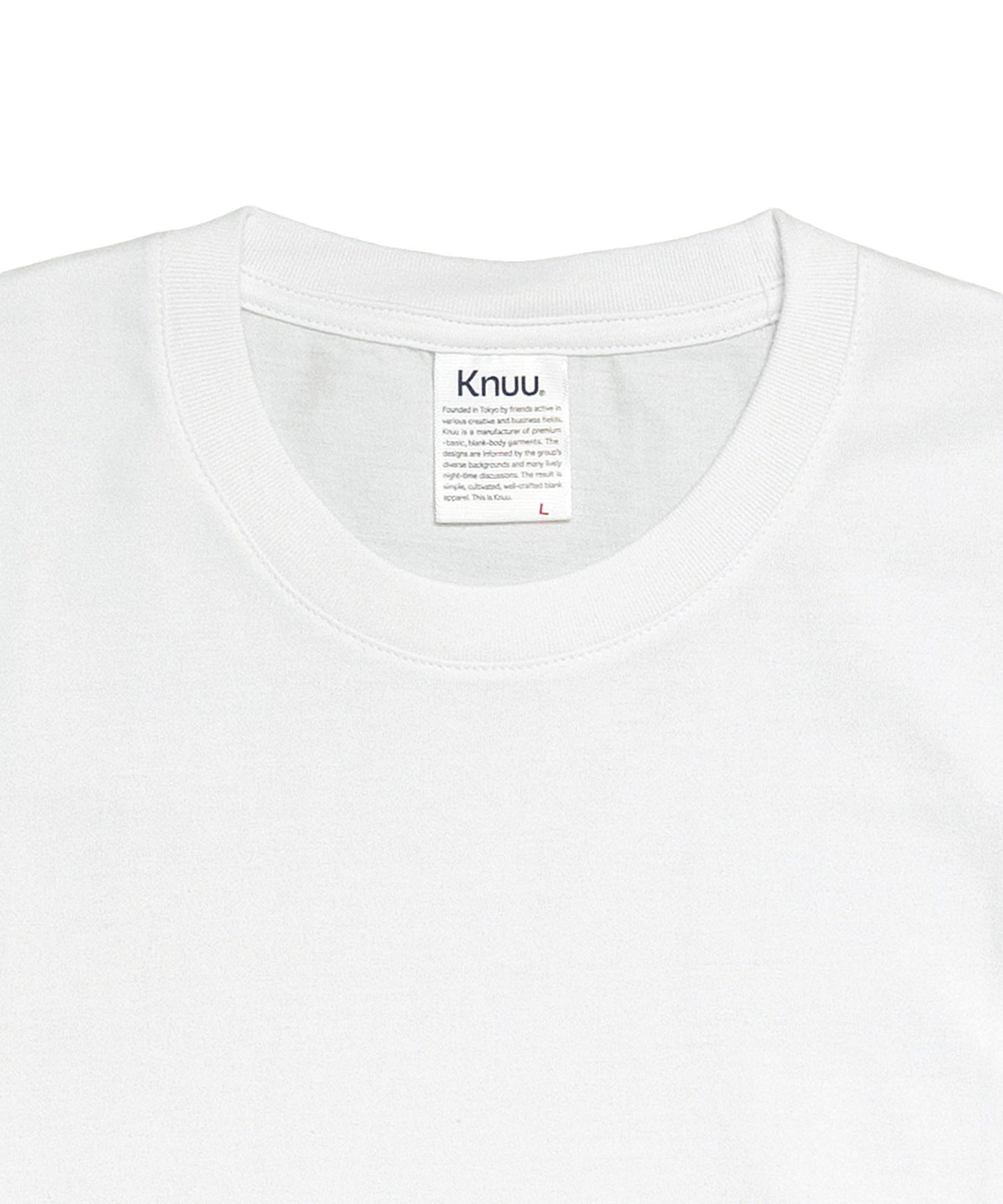 Basic Crewneck T-Shirt / WHITE
