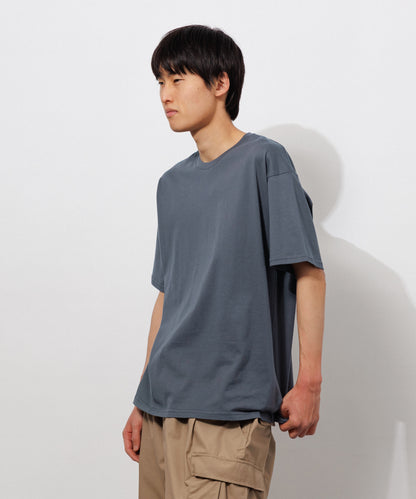 Basic Crewneck T-Shirt / STONE GRAY