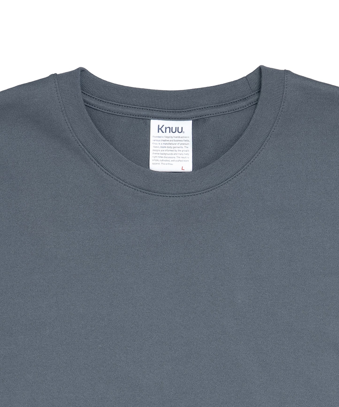 Basic Crewneck T-Shirt / STONE GRAY