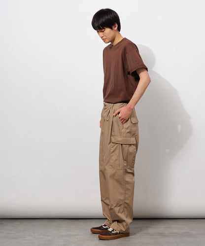 Basic Crewneck T-Shirt / BROWN