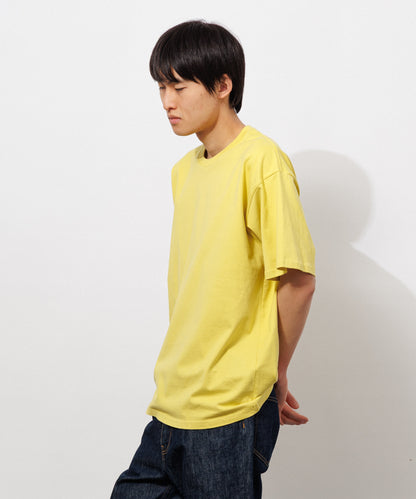 Basic Crewneck T-Shirt / YELLOW
