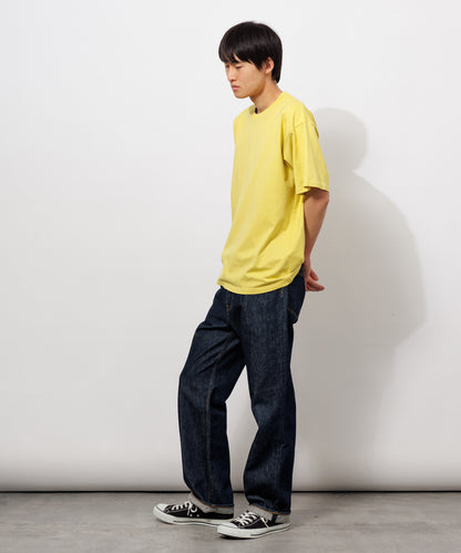 Basic Crewneck T-Shirt / YELLOW