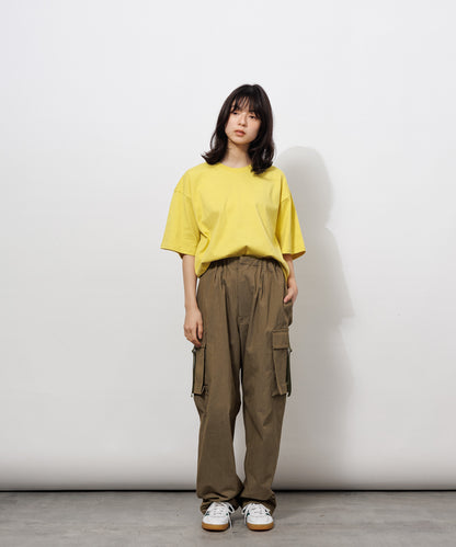 Basic Crewneck T-Shirt / YELLOW