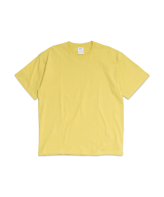 Basic Crewneck T-Shirt / YELLOW