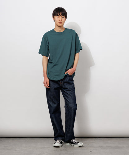 Basic Crewneck T-Shirt / FOREST GREEN