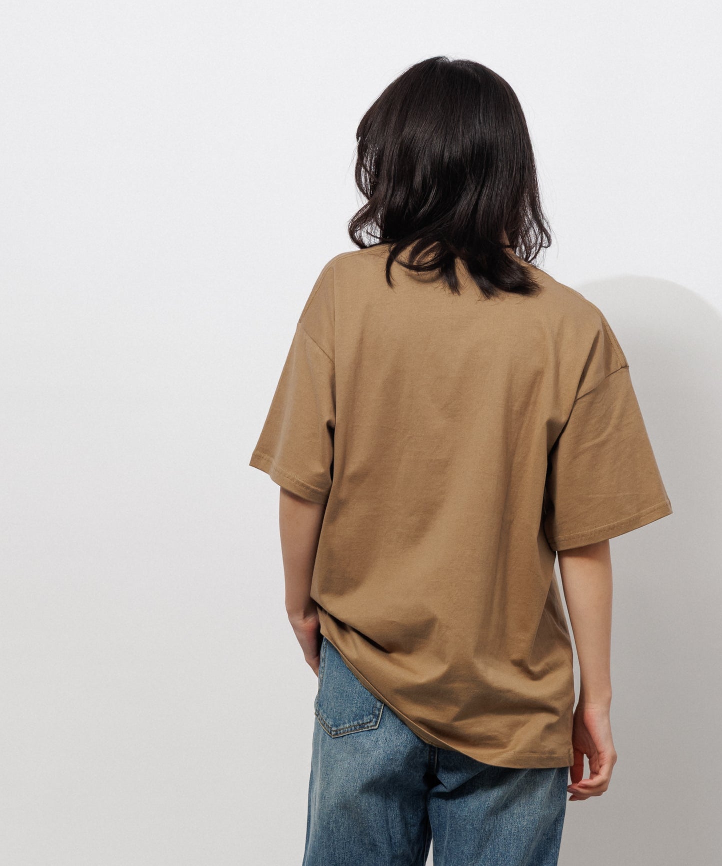 Basic Crewneck T-Shirt / MOCHA