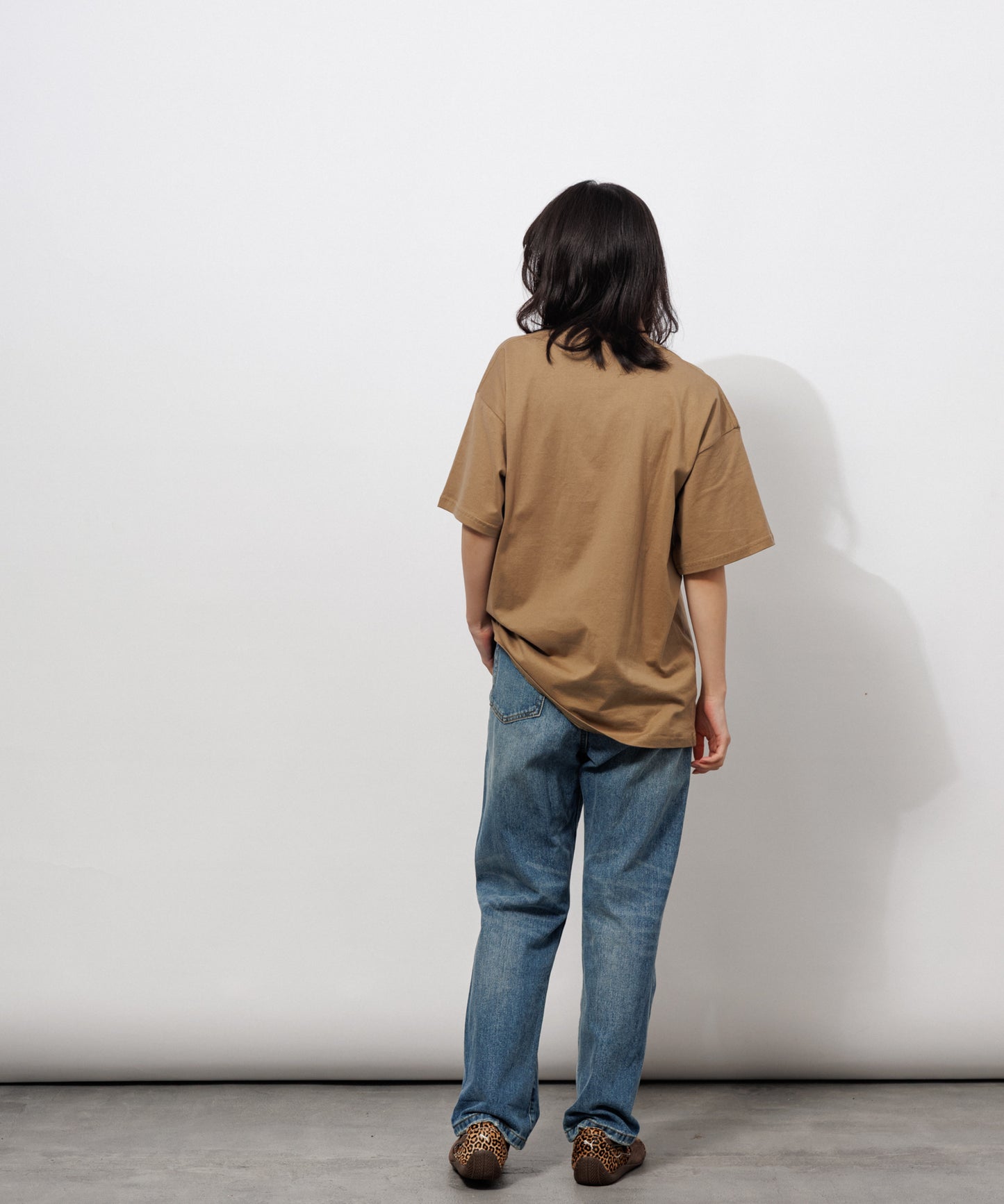 Basic Crewneck T-Shirt / MOCHA