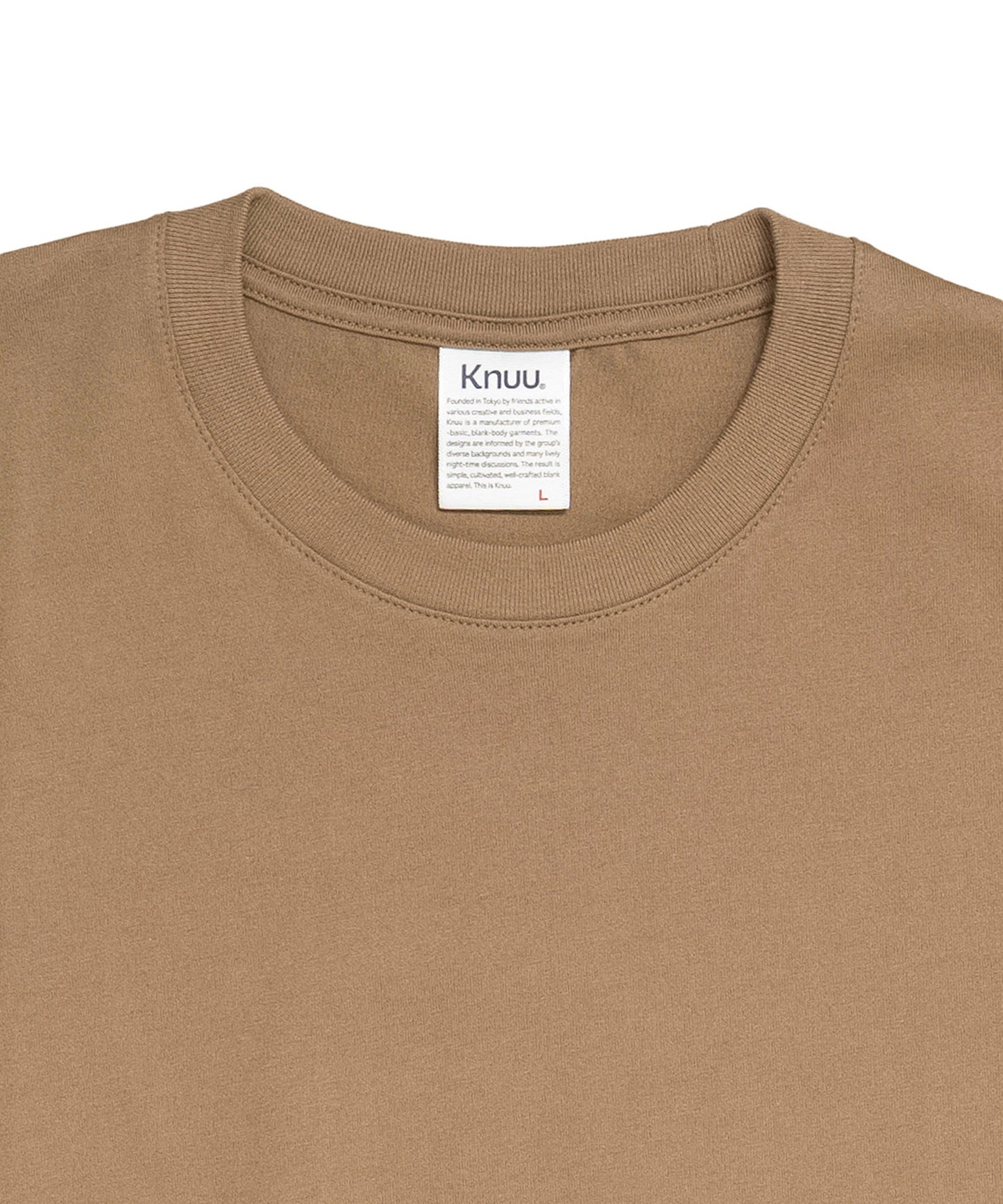 Basic Crewneck T-Shirt / MOCHA