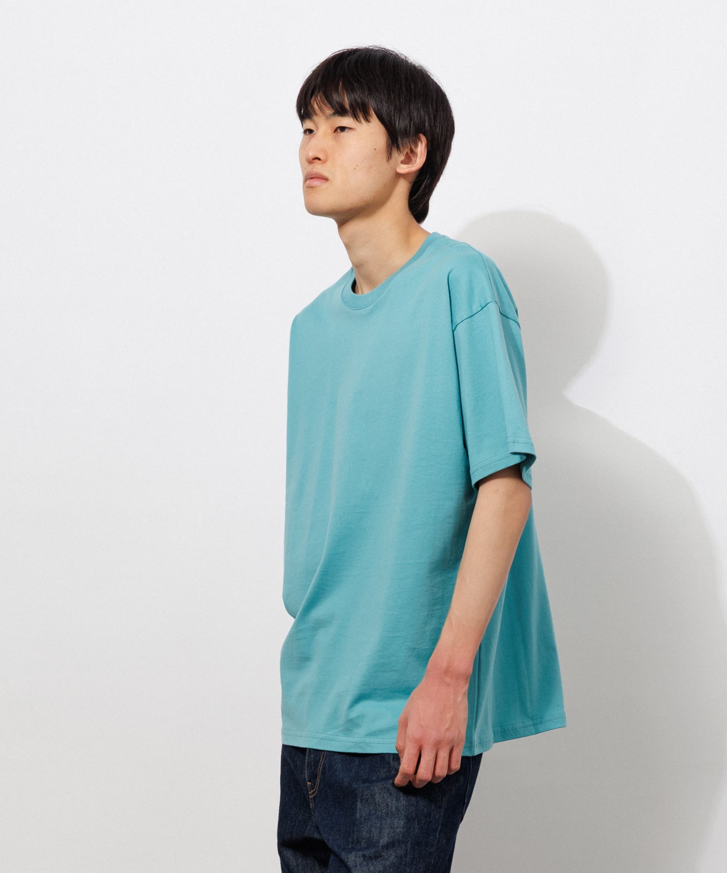 Basic Crewneck T-Shirt / LAGOON