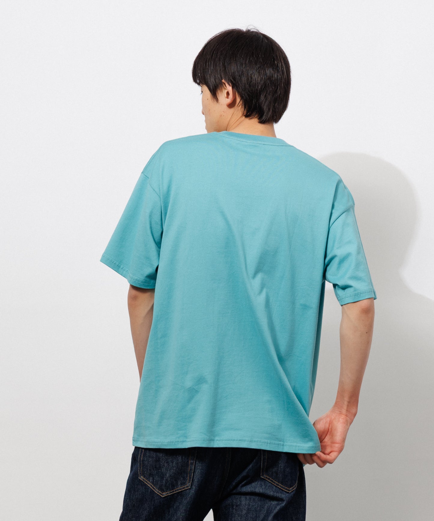 Basic Crewneck T-Shirt / LAGOON