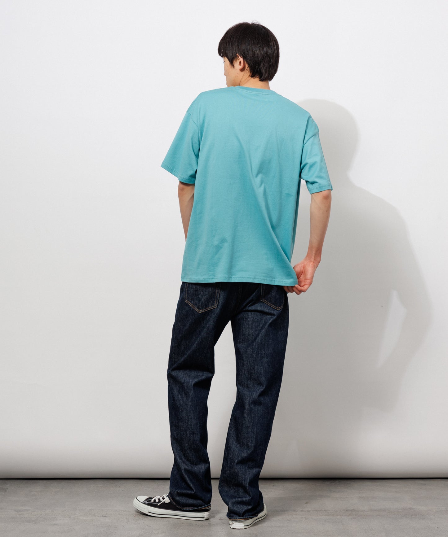 Basic Crewneck T-Shirt / LAGOON