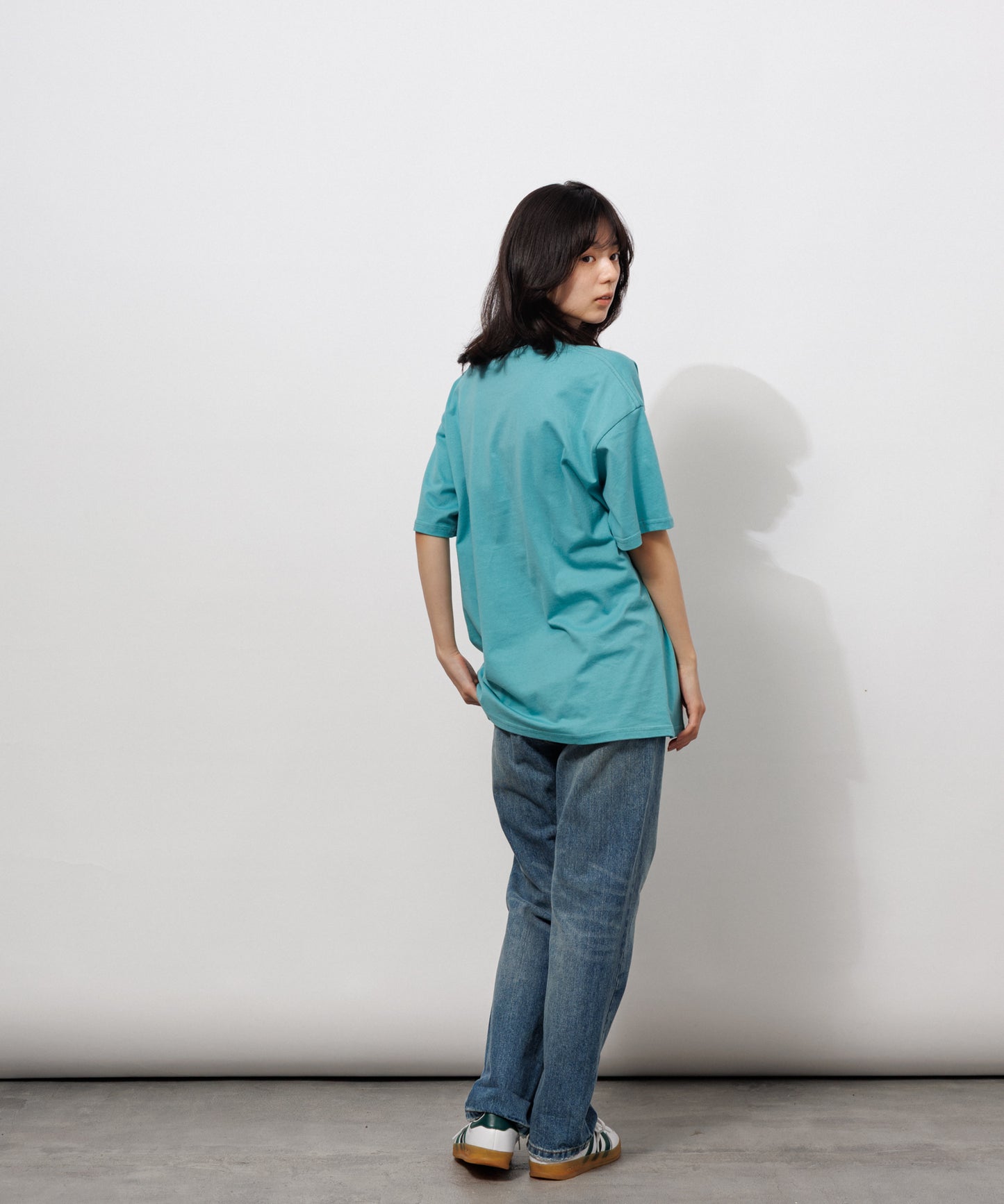 Basic Crewneck T-Shirt / LAGOON