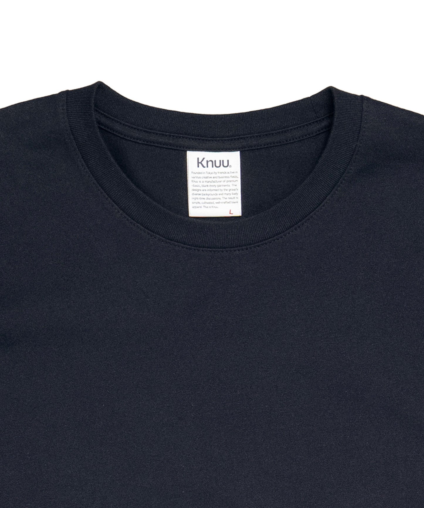 Basic Crewneck T-Shirt / DARK NAVY