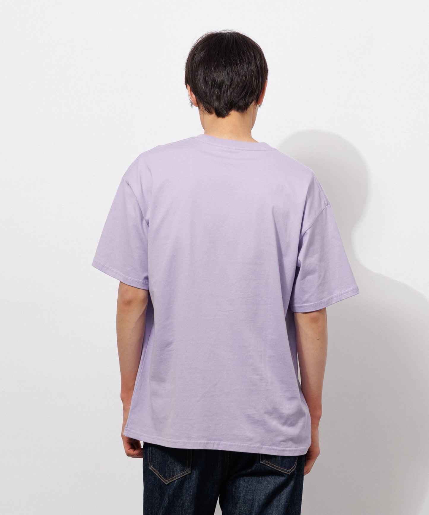 Basic Crewneck T-Shirt / LAVENDER