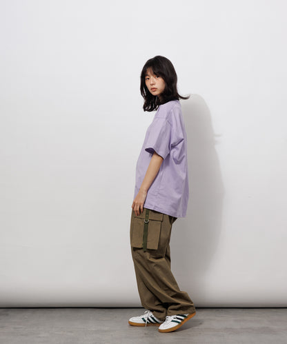 Basic Crewneck T-Shirt / LAVENDER