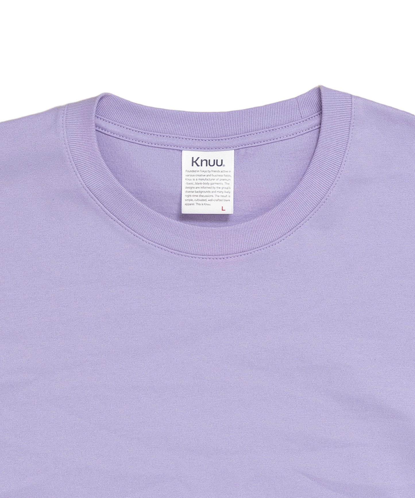 Basic Crewneck T-Shirt / LAVENDER