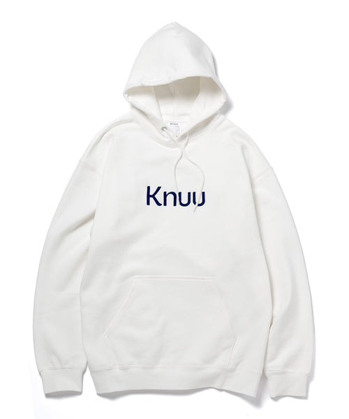 Big Logo Heavy Hooded Sweatshirt / WHITE - WHITE