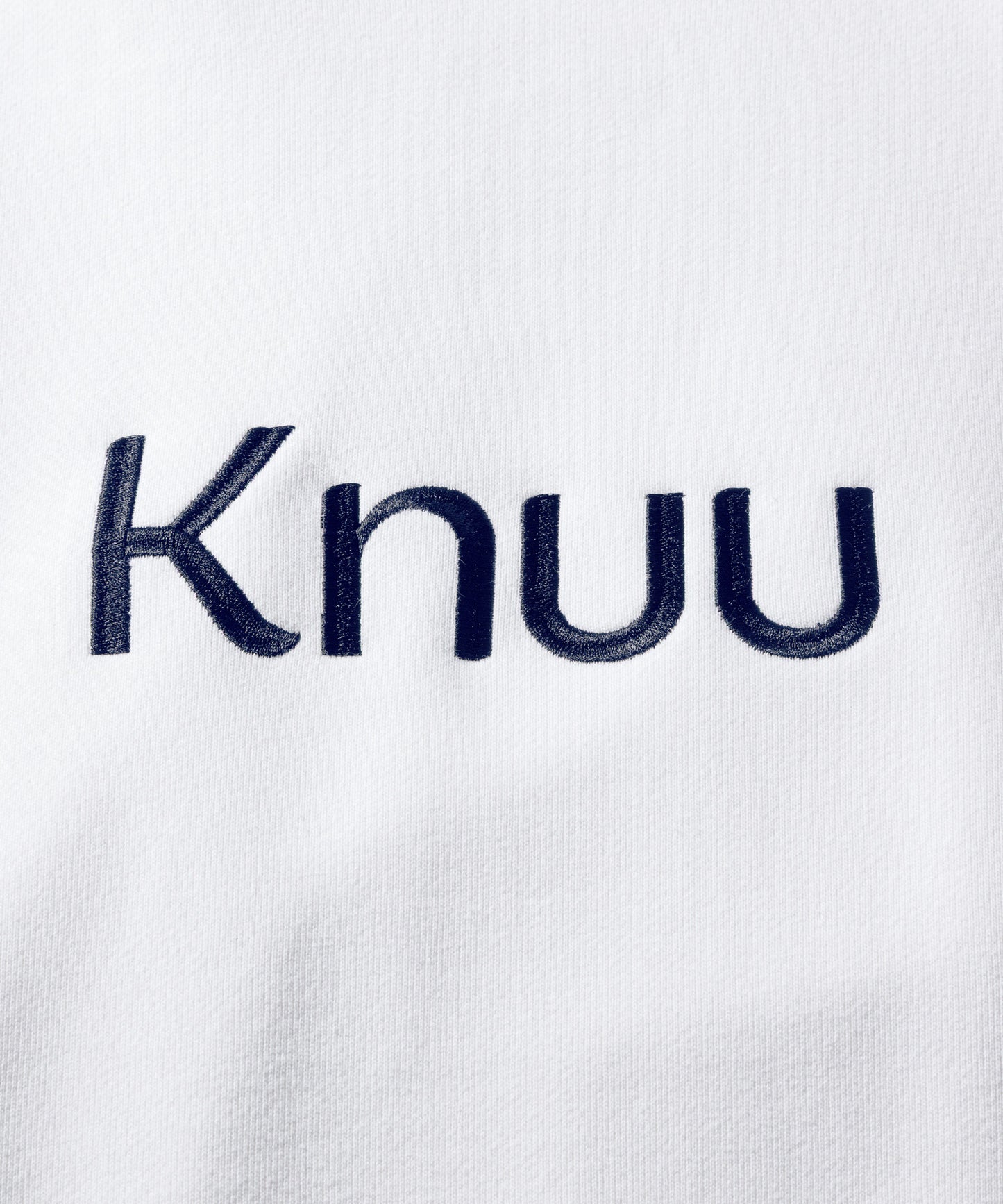 Big Logo Heavy Hooded Sweatshirt / WHITE